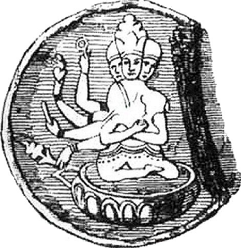 La triple divinit� des pa�ens Sib�riens.