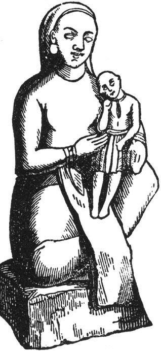 Une m�re d�esse et son fils, de Babylone.