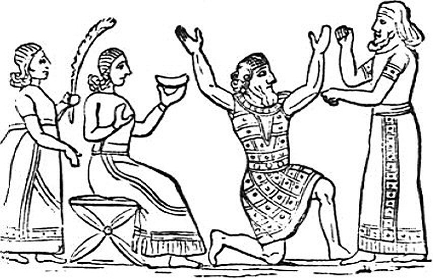 La Femme avec la coupe de Babylone.