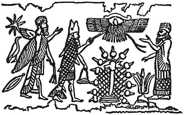 La Mitre de Dagon, dieu-poisson des Philistins et des Babyloniens.