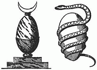 Les oeufs �taient en usage dans les rites religieux des �gyptiens et des Grecs.